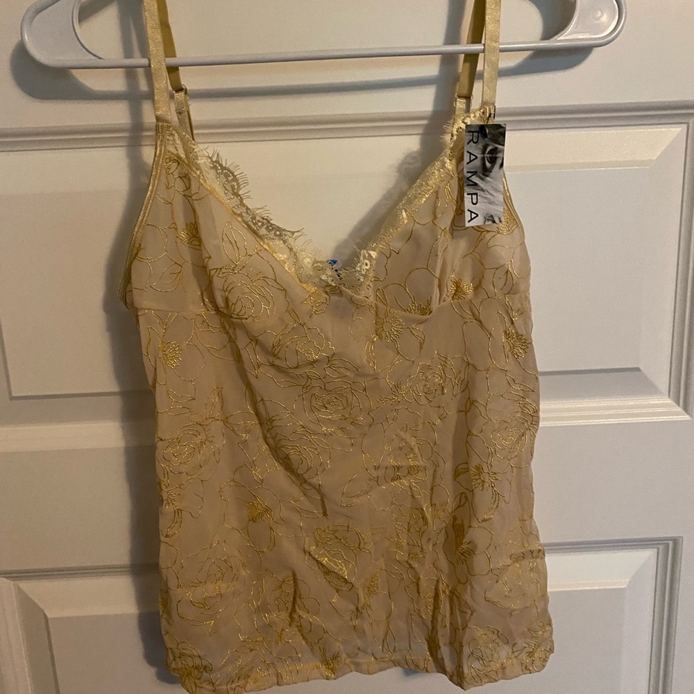 New with Tags Rampage Nude large tank